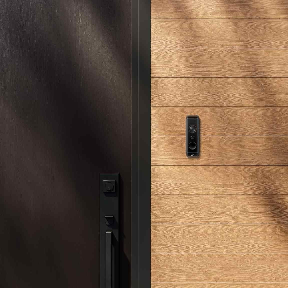 Eufy Doorbell Dual + Google Nest Hub_Lifestyle