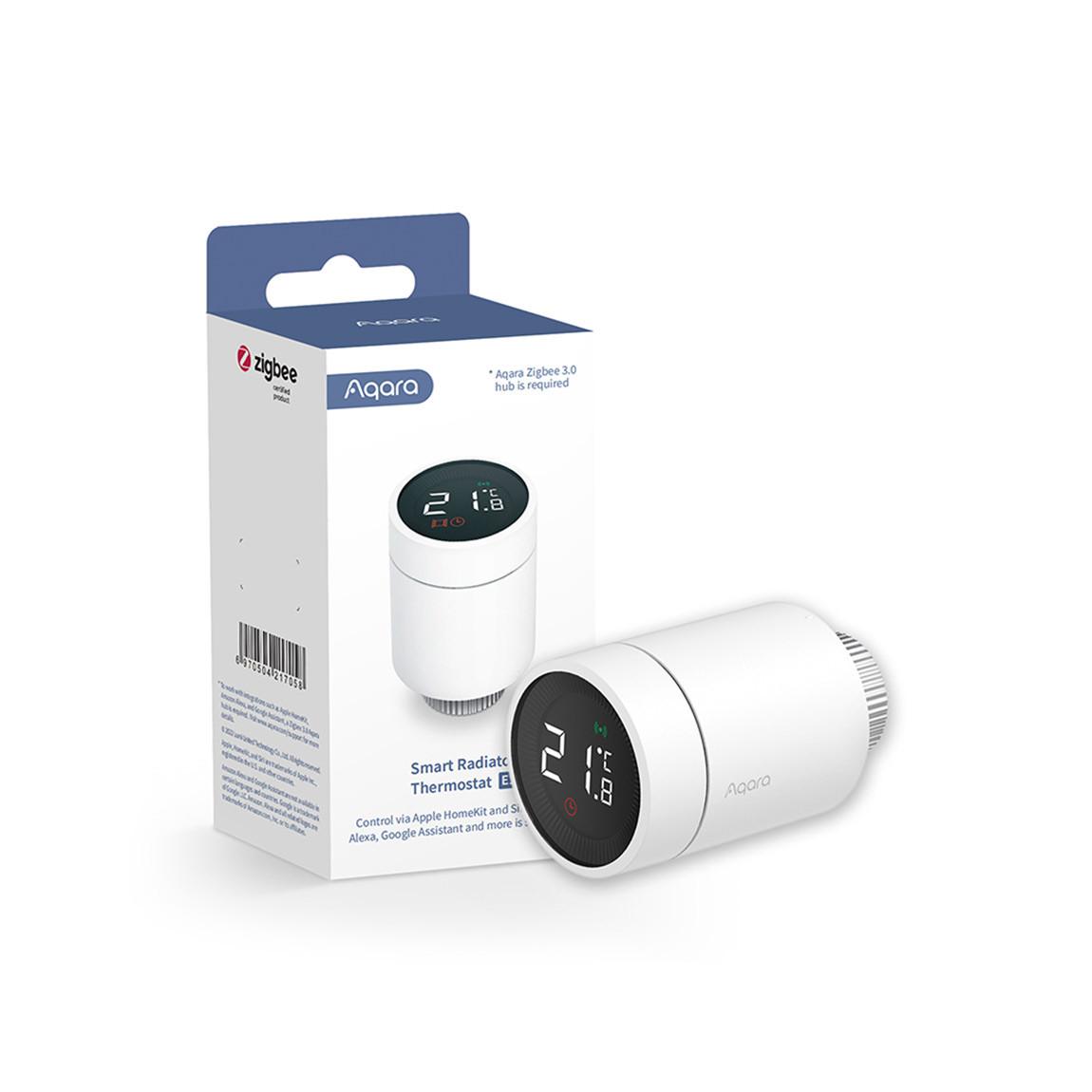 Aqara Radiator Thermostat E1 - Smartes Heizkörperthermostat - Weiß_Verpackung