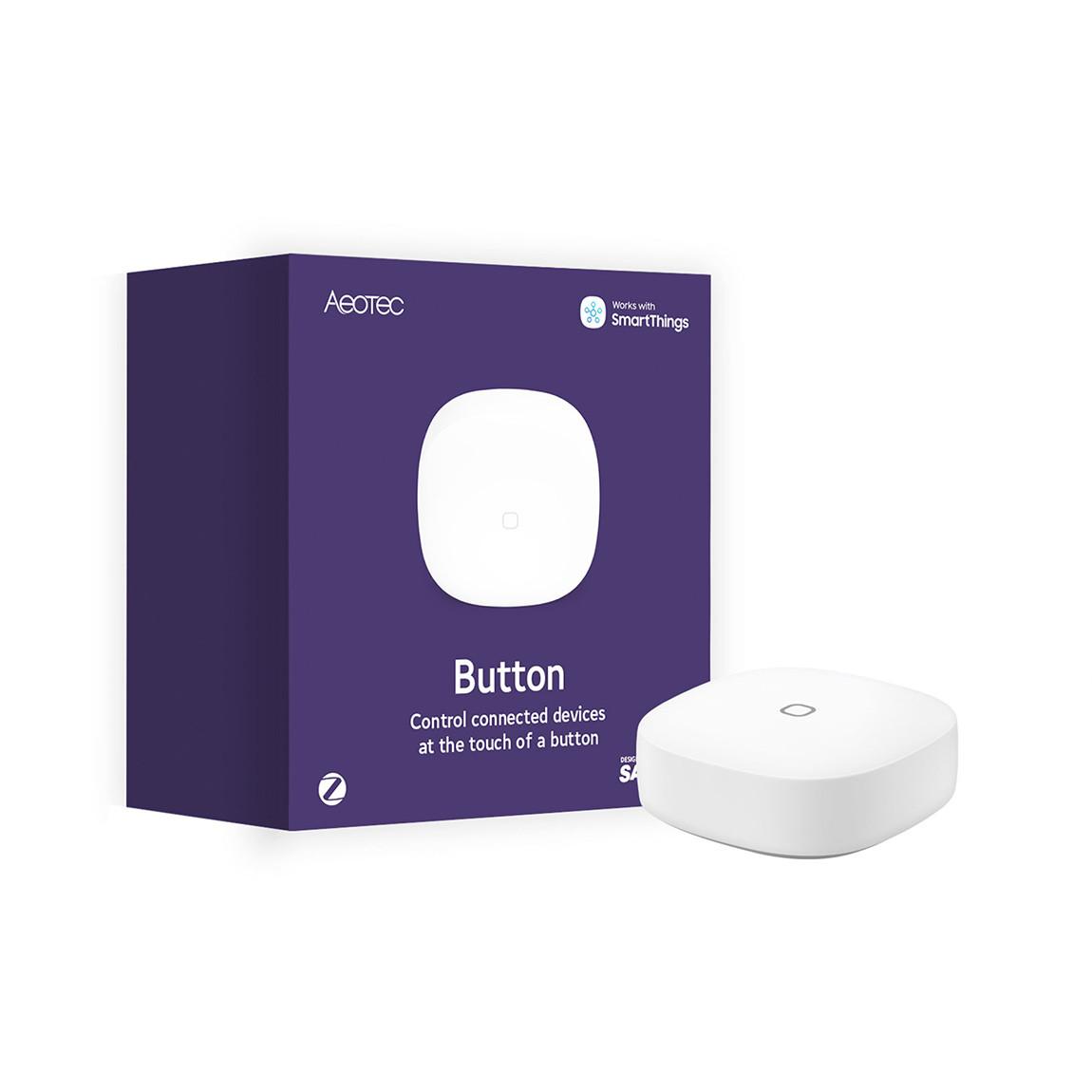 Aeotec Button - Smarter One-Click Button - Weiß_Verpackung