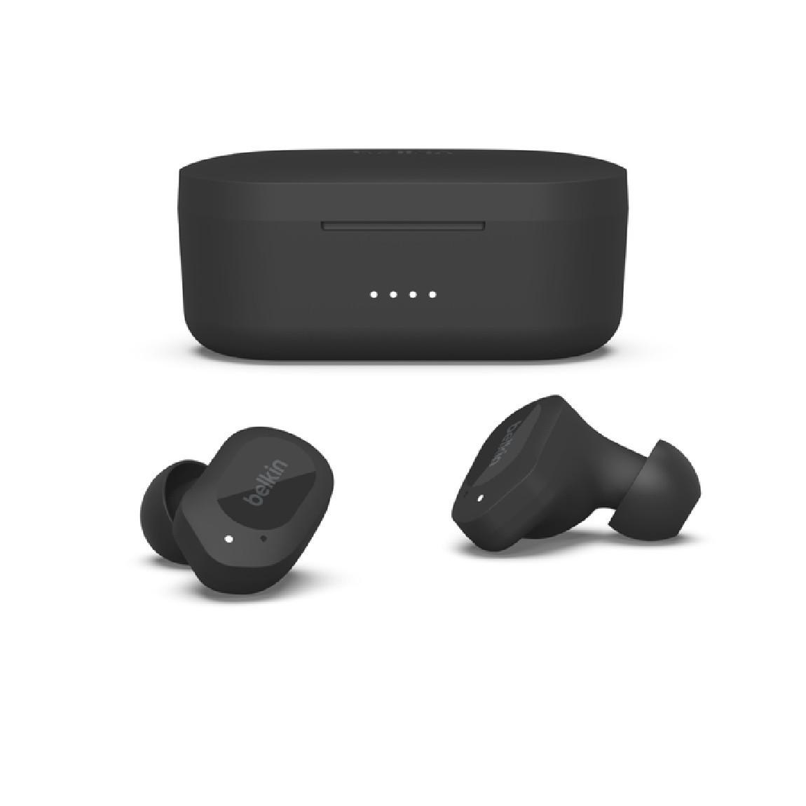Belkin SOUNDFORM Play True Wireless - schwarz_Earbuds mit case