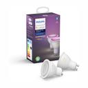 Philips Hue White and Color Ambiance GU10 Bluetooth 2er-Set - LED-Spot - Weiß_Verpakung