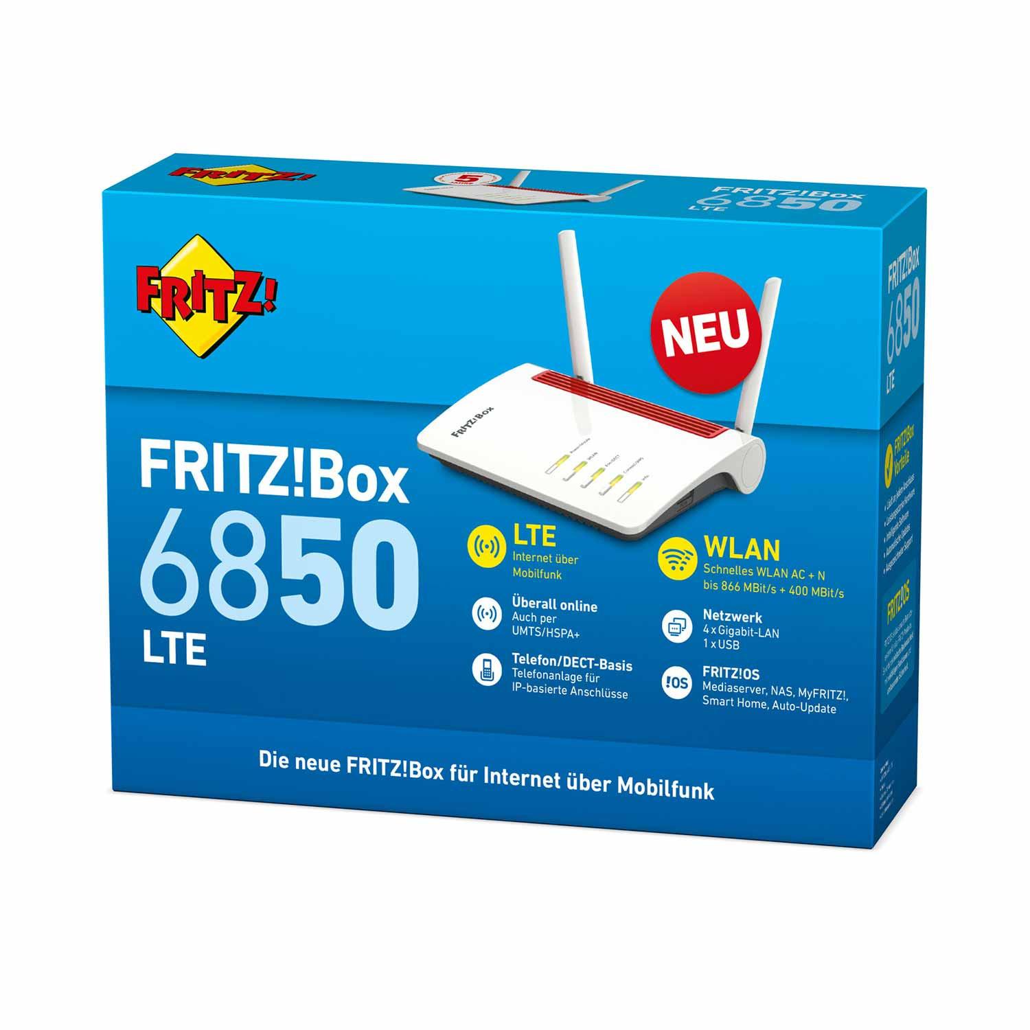 AVM FRITZ!Box 6850 LTE Verpackung
