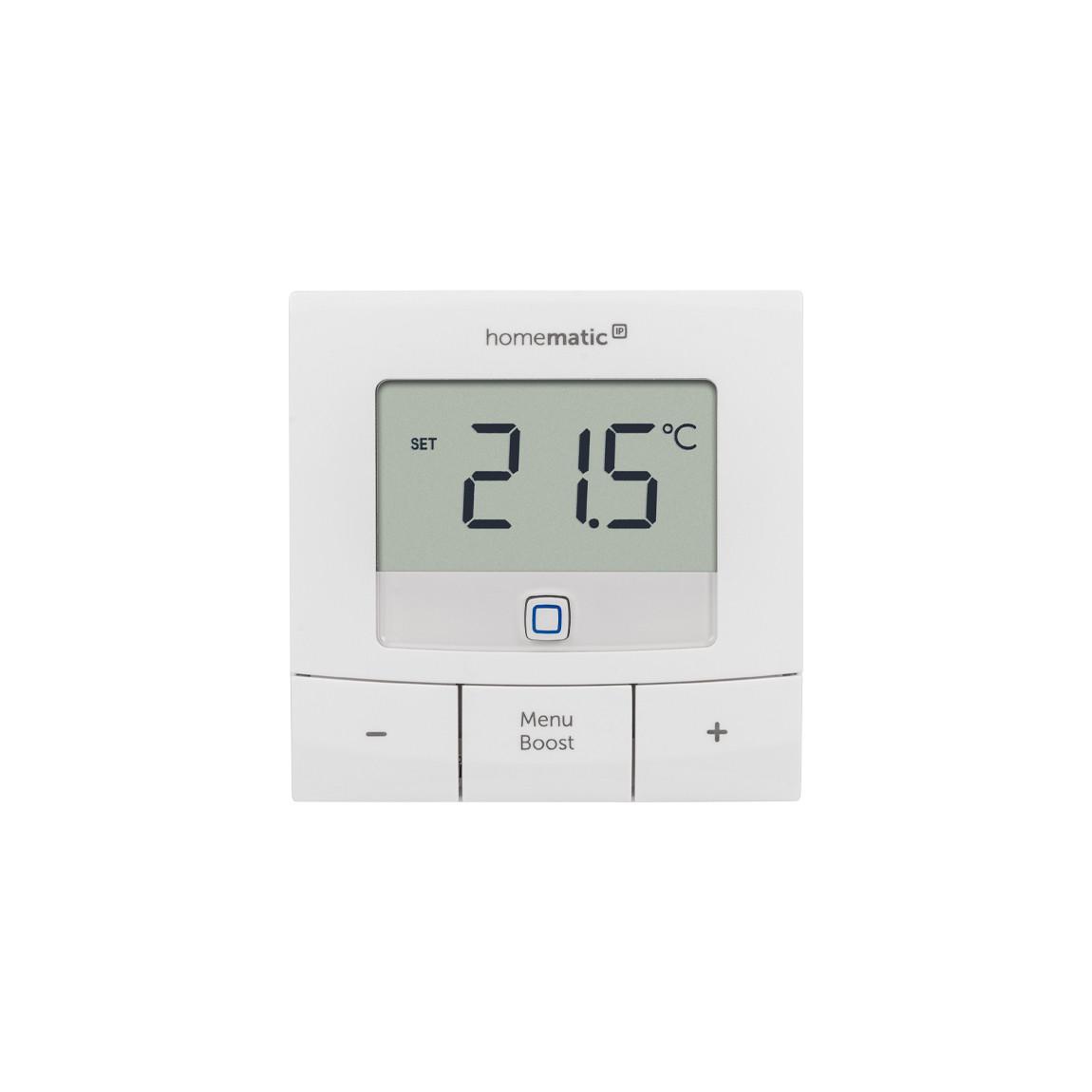 Homematic IP Wandthermostat – basic frontale Ansicht 
