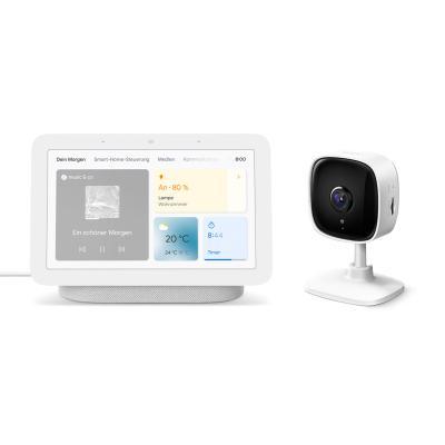 Google Nest Hub (2. Generation) + TP-Link Tapo C100 Innenkamera