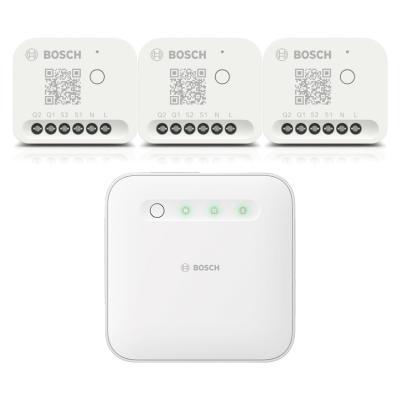 Bosch Smart Home - Starter Set Licht-/ Rollladensteuerung mit 3 Unterputz-Aktoren (Gen. 2)