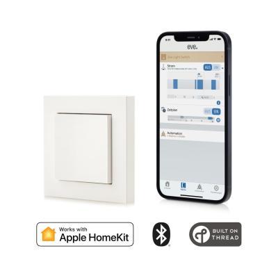 Eve Light Switch (2. Generation) - Unterputzlichtschalter für Apple HomeKit