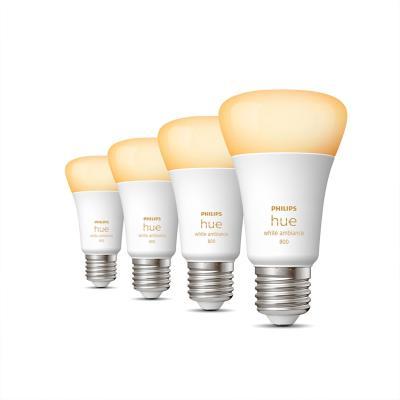 Philips Hue White Ambiance E27 Viererpack 800lm