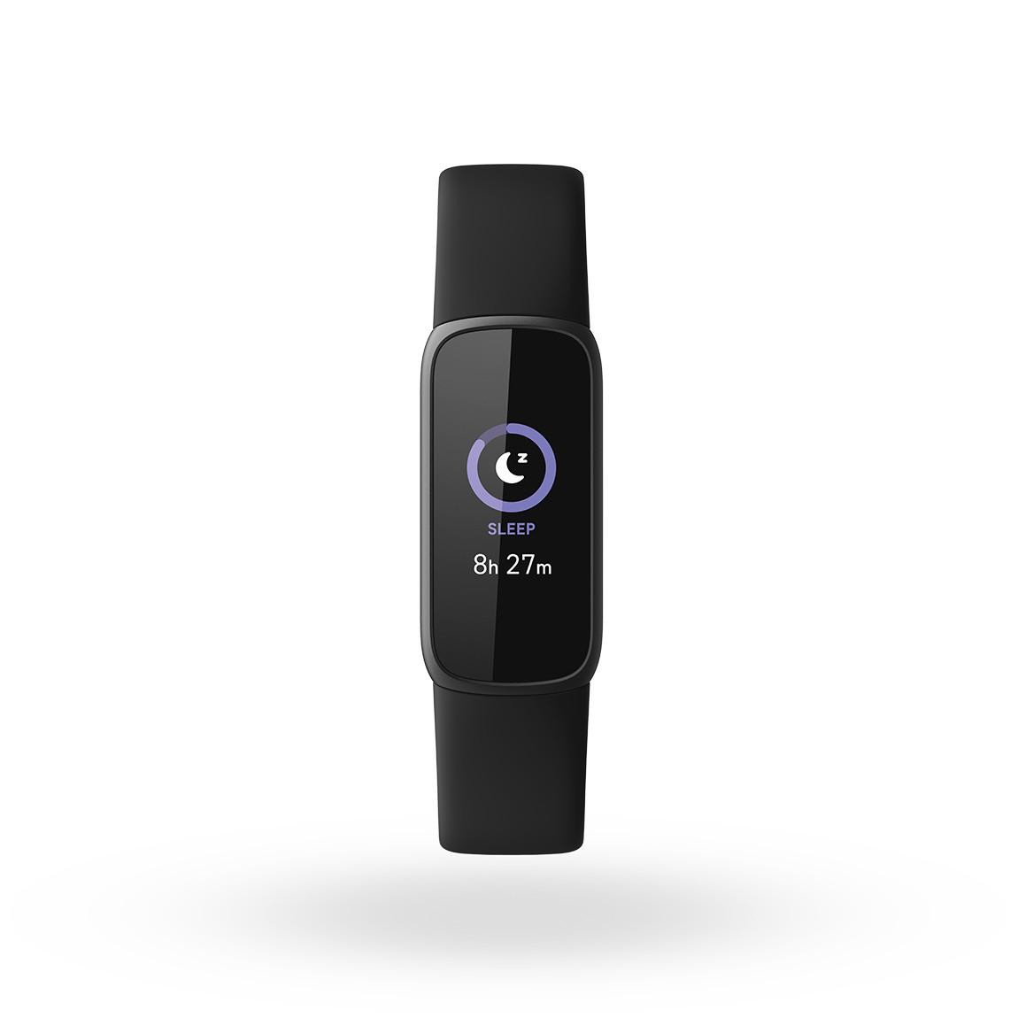 Fitbit Luxe - Tracker für Fitness & Wohlbefinden - schwarz frontal Schlafanalyse