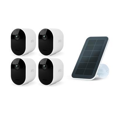 Arlo Pro 5 Spotlight Kamera 4er-Set + Solar Panel 2er-Set