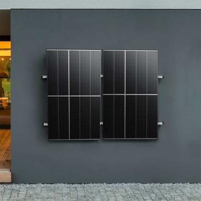 priwatt priWall 90° Duo (2x 410W) - Fassaden Solarkraftwerk