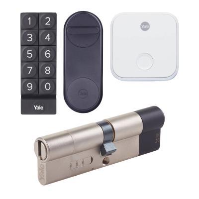 Yale Linus Komplett Set - Smart Lock + Bridge + Adjustable Zylinder + Keypad