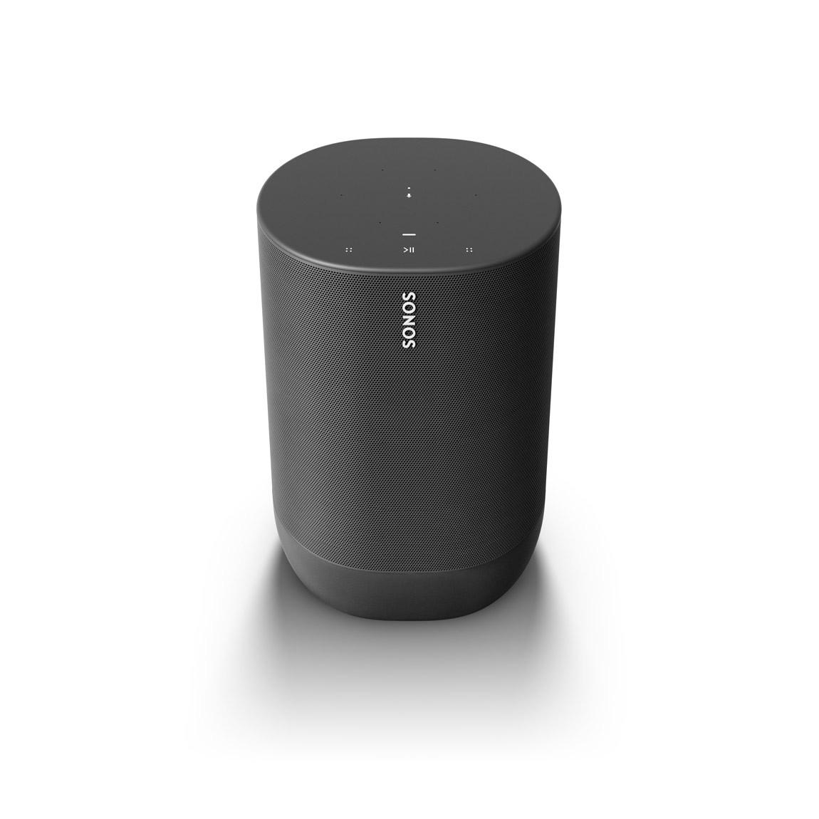 Sonos Move - Tragbarer WLAN- & Bluetooth-Lautsprecher mit AirPlay 2 top view