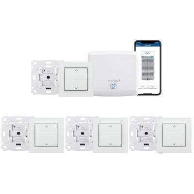 Homematic IP Starter-Set Beschattung – für 4 Rollladen / Markisen