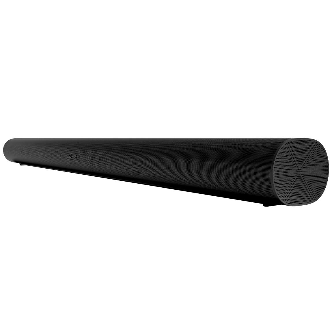 Sonos Arc - Soundbar mit Sprachsteuerung - Schwarz  schräg frontal 