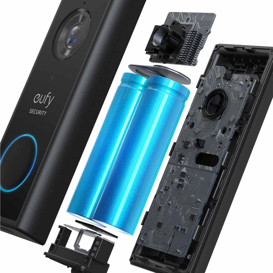 eufy Video Doorbell 2K (batteriebetrieben) Innenleben