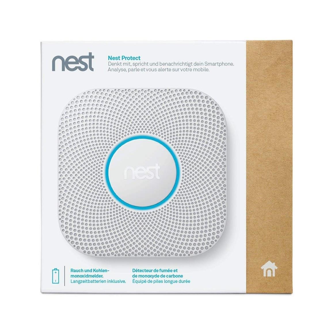 Nest Protect Dreierpack + Google Home Mini