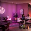 Philips Hue White & Color Ambiance Lichtstimmung im Wohnzimmer
