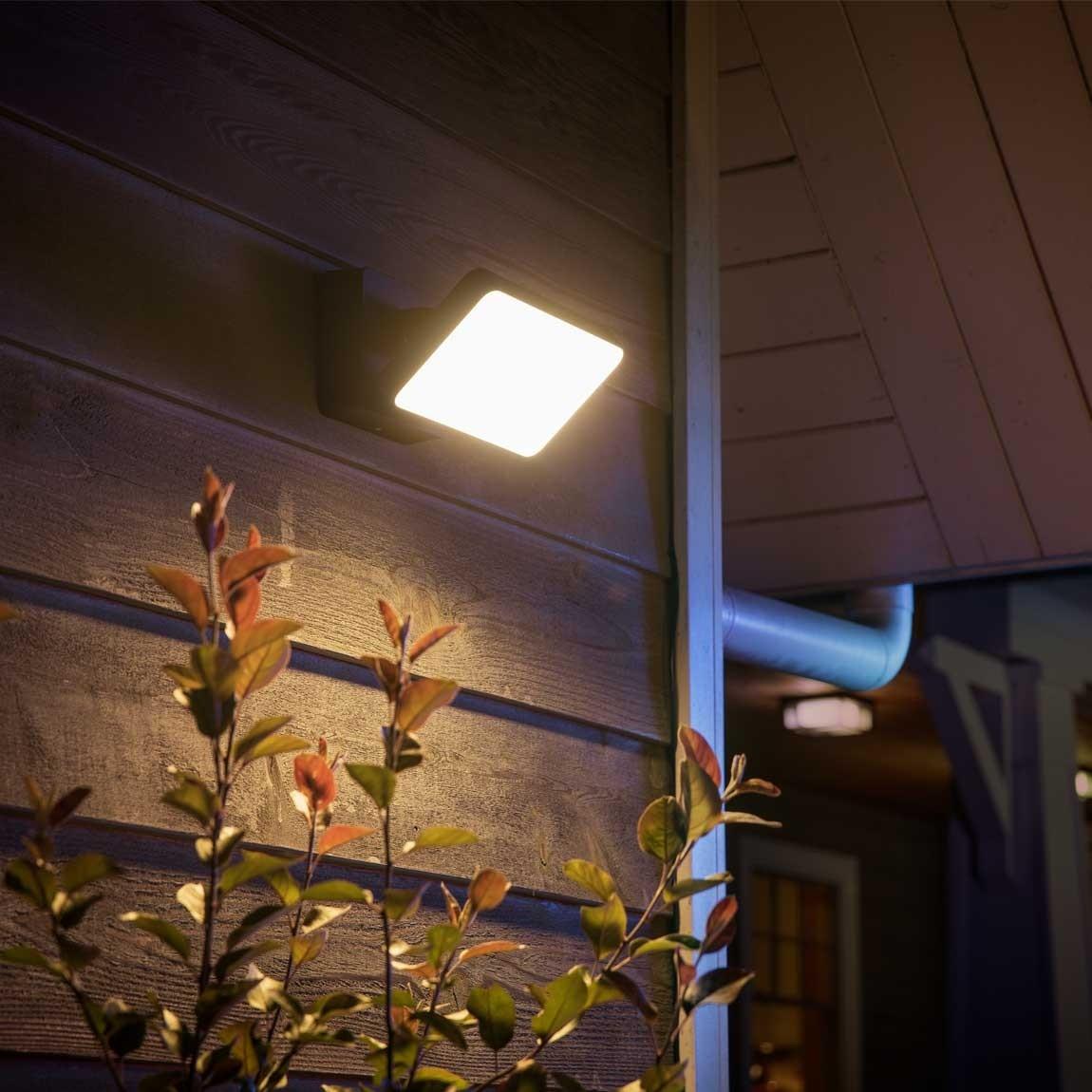 Philips Hue LED Flutlicht Welcome Lifestyle Detailansicht 