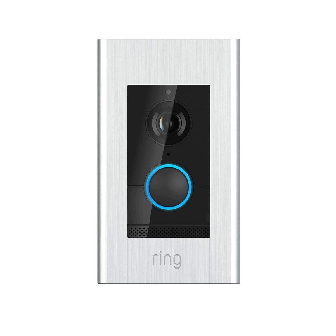 Ring Video Doorbell Elite - Video-Türsprechanlage - Schwarz