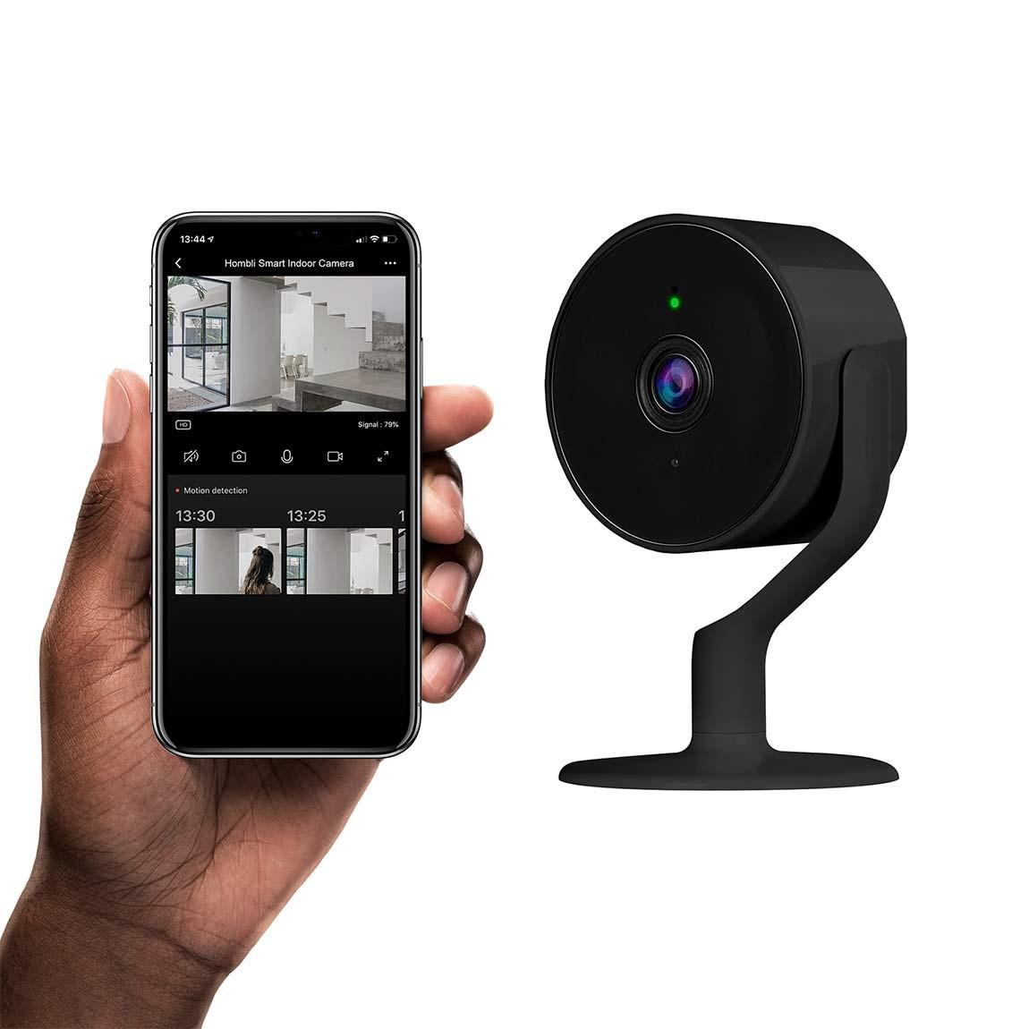 Hombli Smart Indoor Camera schwarz mit App