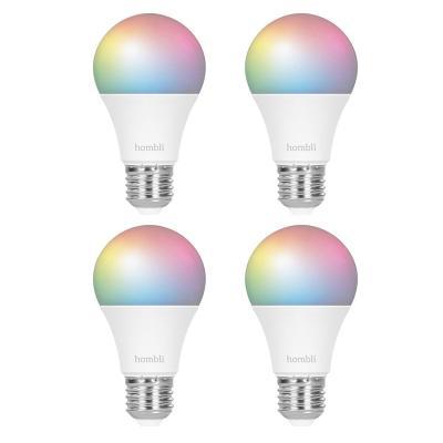 Hombli Smart Bulb E27 Color-Lampe 2er-Set + gratis Smart Bulb E27 Color 2er-Set