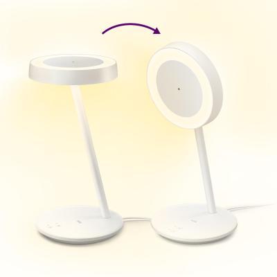 WiZ Portrait - Smarte Schreibtischlampe mit Ringlicht 