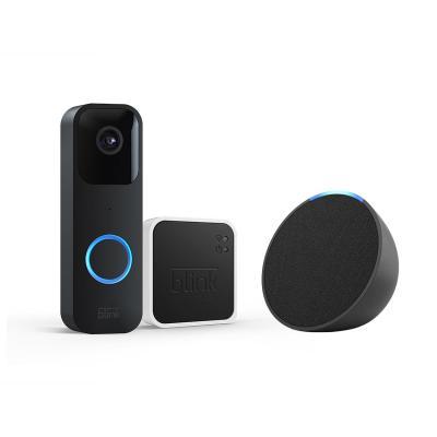 Amazon Blink Video Doorbell mit Sync-Modul 2 + Echo Pop