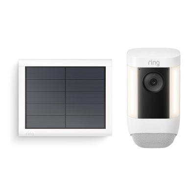 Ring Spotlight Cam Pro Battery + gratis Solar Panel (USB-C)