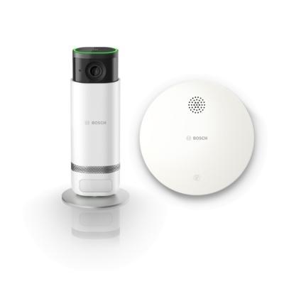 Bosch Smart Home Eyes Innenkamera II + Rauchwarnmelder II
