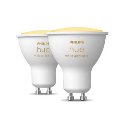 Philips Hue White Ambiance GU10 Bluetooth 2er-Set - LED-Spot