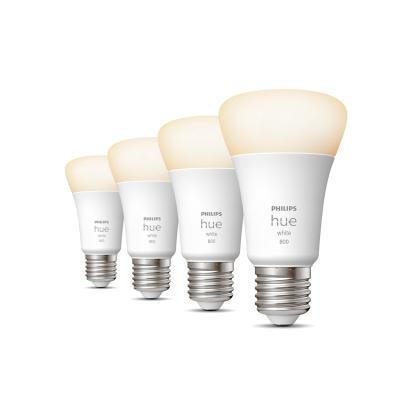 Philips Hue White E27 Viererpack 800lm 60W
