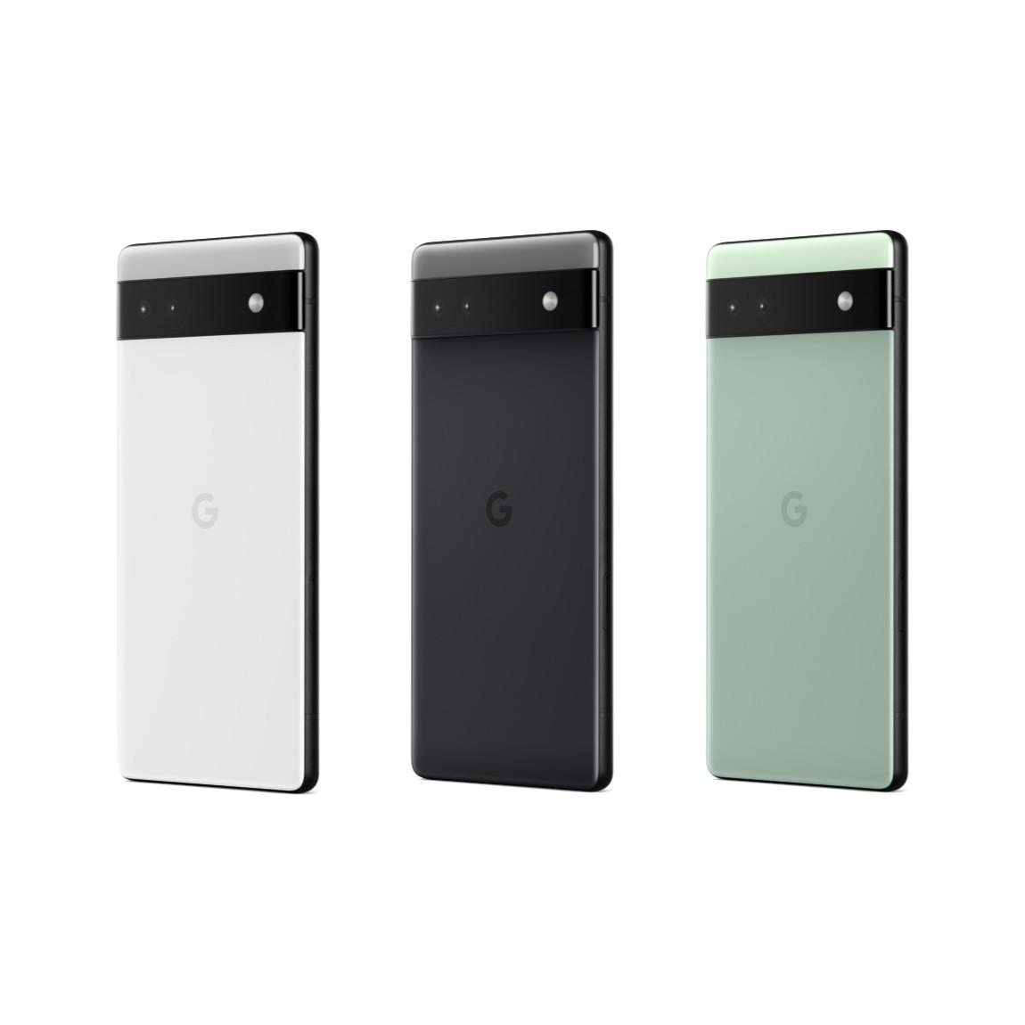 Google Pixel 6a Smartphone_Farbvarianten_schraeg