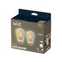 WiZ 50W E27 Edisonform Filament Amber Warm- und Kaltweiß 2er-Pack_Verpackung