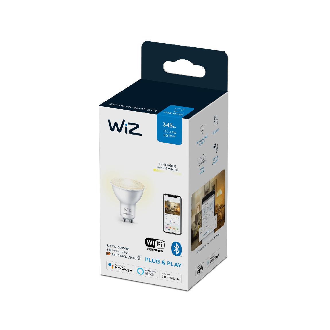 WiZ 50W GU10 Spot Tunable Weiß_Verpackung