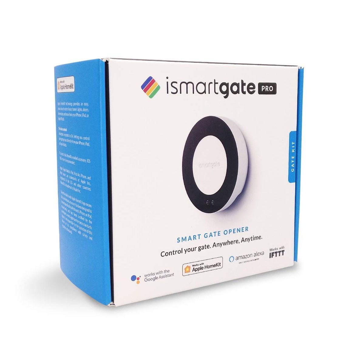 ismartgate Standard Pro Gate - Smartes Multi-Einfahrtstor-System Komponenten Verpackung