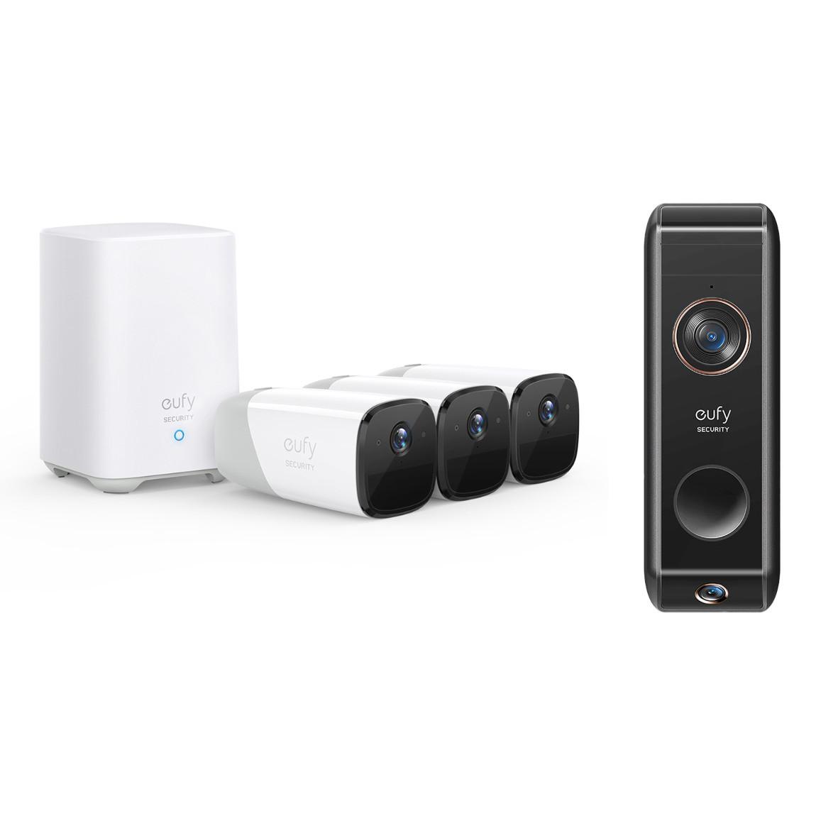 eufyCam 2 Pro 3+1 Kit + Video Doorbell Dual