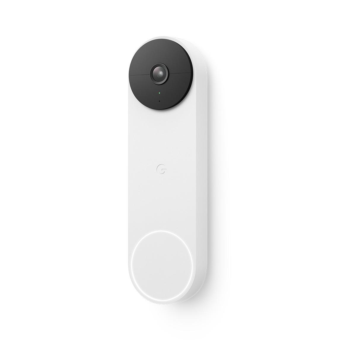Google Nest Doorbell (mit Akku) schräge Ansicht