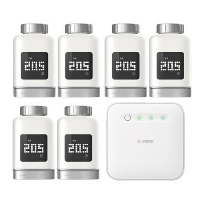 Bosch Smart Home - Starter Set Heizung II mit 6 Thermostaten