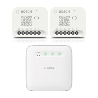 Bosch Smart Home - Starter Set Licht-/ Rollladensteuerung mit 2 Unterputz-Aktoren (Gen. 2)