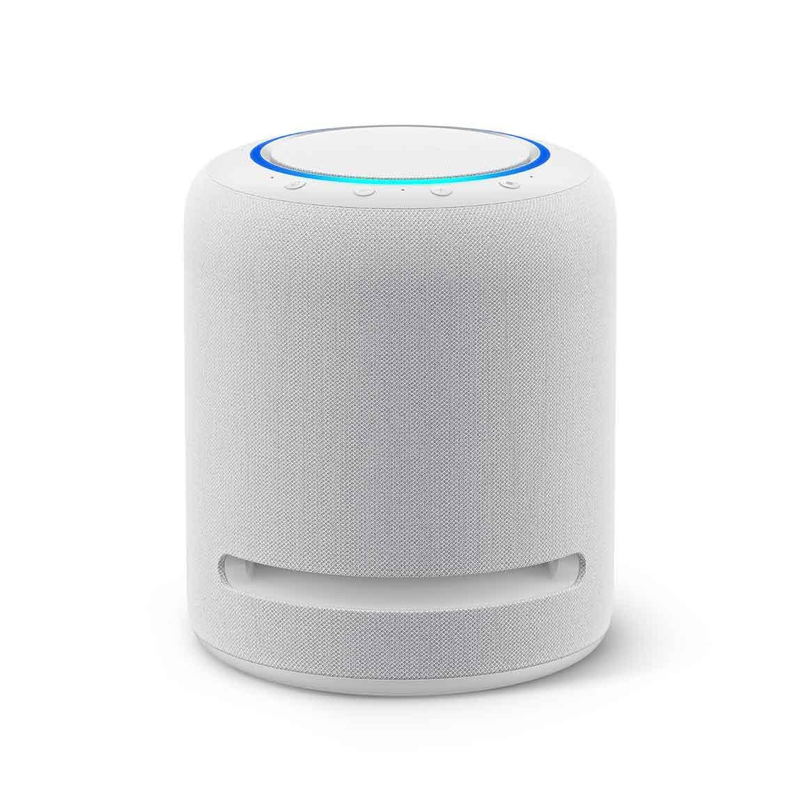 Amazon Echo Studio - High-fidelity smart Lautsprecher mit 3D-Audio und Alexa - Weiß