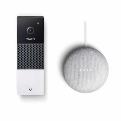 Netatmo Smarte Videotürklingel + Google Nest Mini