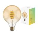 Hombli Filament Bulb CCT E27 G95-Amber - Gold_Bulb_Package