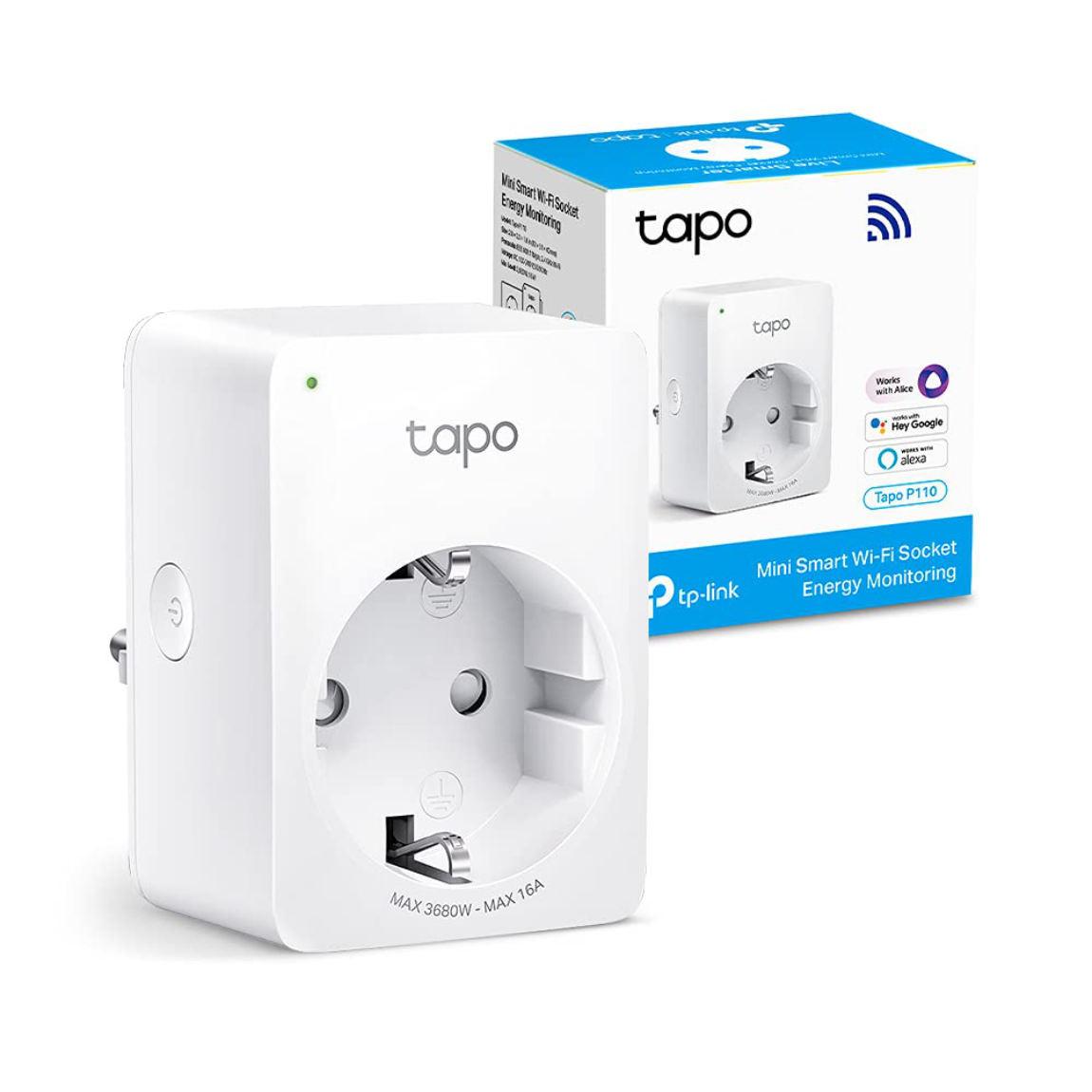 TP-Link Tapo P110 - Mini Smart WLAN-Steckdose - weiß_mit Verpackung