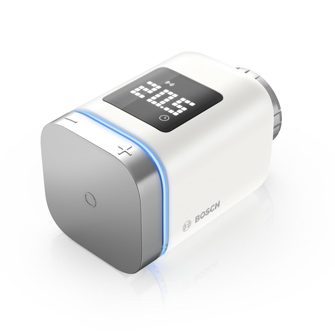 Bosch Smart Home - Thermostat_schraeg blaue LED