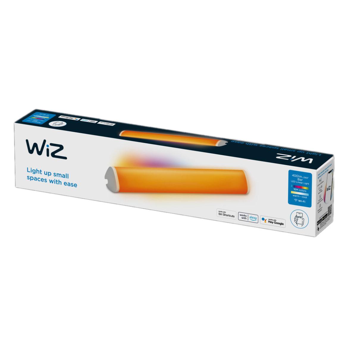 WiZ Pole Stehleuchte Tunable White & Color 1080lm Einzelpack + Light Bar