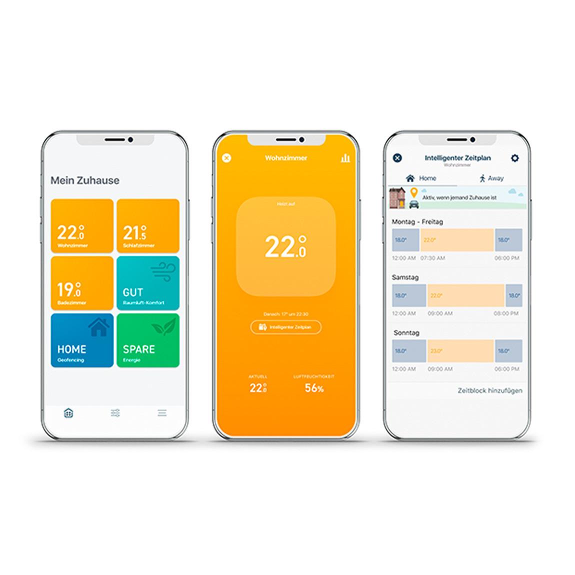 tado° Smartes Thermostat Starter Kit V3+ App Ansicht 